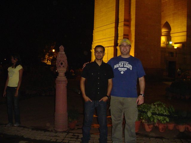 Mahabir with John-Paul (JP) Hatala in India while building TransferLogix, 2011