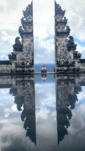 Meditating at the Gates of Heaven in Bali